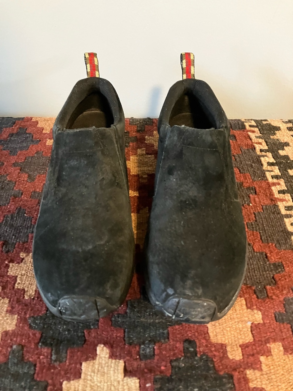 Merrell Men's Jungle Moc Black Slip-On Suede Casual Shoes
